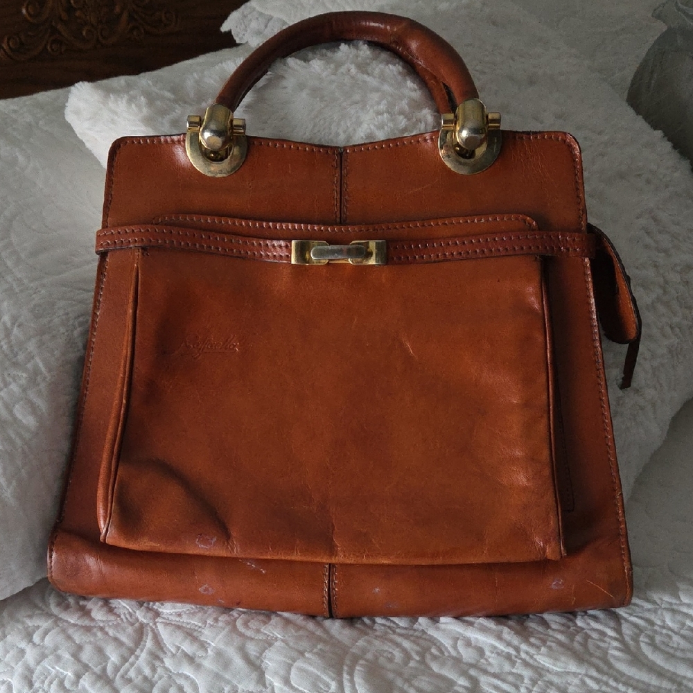 Brown Leather Womens Bag